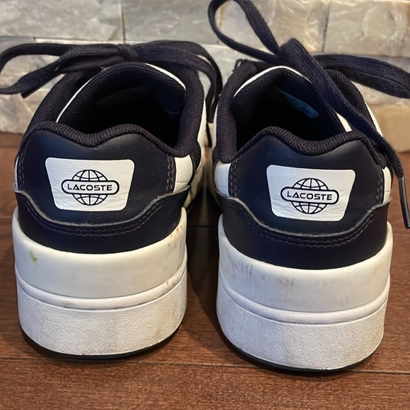 Lacoste Boy’s White and Navy Sneakers - Picture 6 of 10